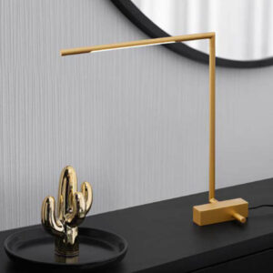 Alternative view of Stolna svjetiljka Raccio zlatna LED 6.8W 280lm 3000K