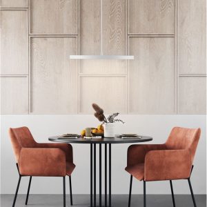 Alternative view of Viseća LED lampa 30W Nova Luce ANDRIA 9212910 – bijela, Ø40 cm, dimabilna