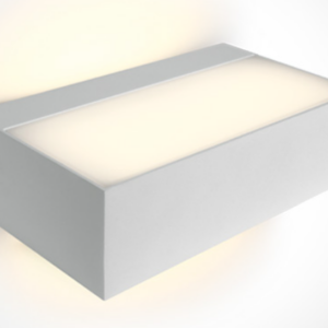 Vanjska zidna svjetiljka E27, 1x12W IP65 100-240V bijela