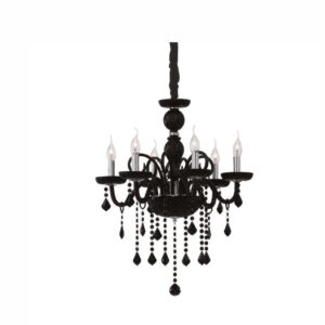 Visilica/Luster GIUDECCA, E14, max 6x40W, PROM 580, krom crna