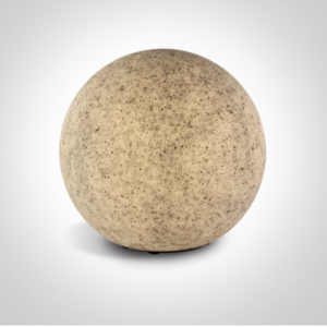 Vanjska dekorativna svjetiljka E27 20W D-38cm IP65 100-240V kamen ONE LIGHT