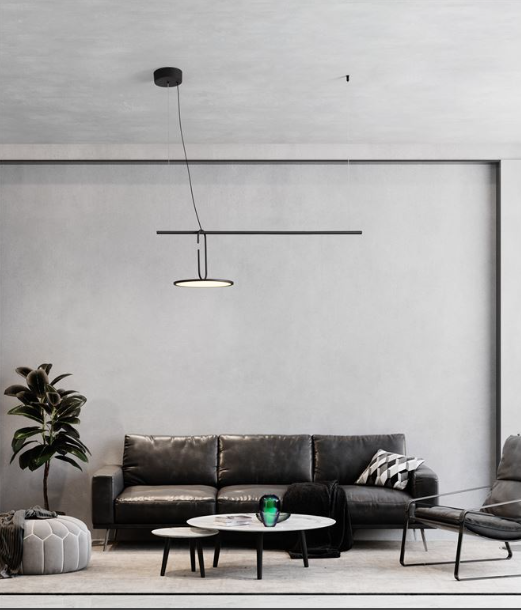 Visilica GEA 22W 3000K crna NOVA LUCE - Slika 3