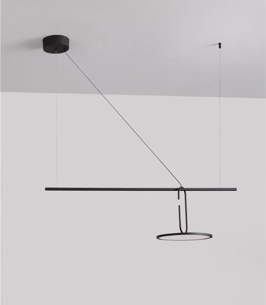 Visilica GEA 22W 3000K crna NOVA LUCE - Slika 4