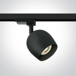 Reflektor za šinu GU10 10W 100-240V IP20 crna - ONE LIGHT