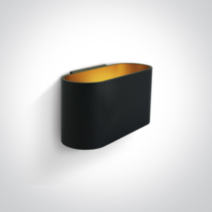 Zidna svjetiljka grlo G9 crna ONE LIGHT