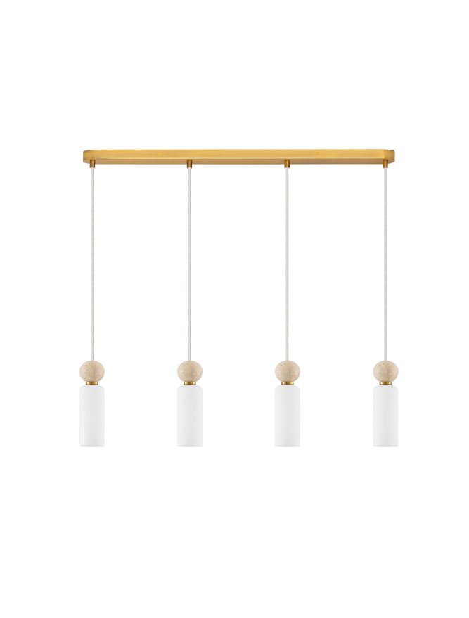 LED visilica FILOMENA G9 4x5W 3000K NOVA LUCE