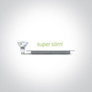 Alternative view of ONE LIGHT LED ugradbena svjetiljka 12 W  3000K– crni