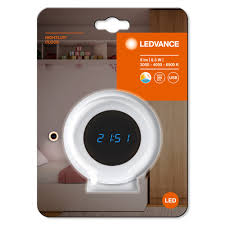 Alternative view of LEDVANCE Nightlux Clock – LED noćna svjetiljka s digitalnim satom